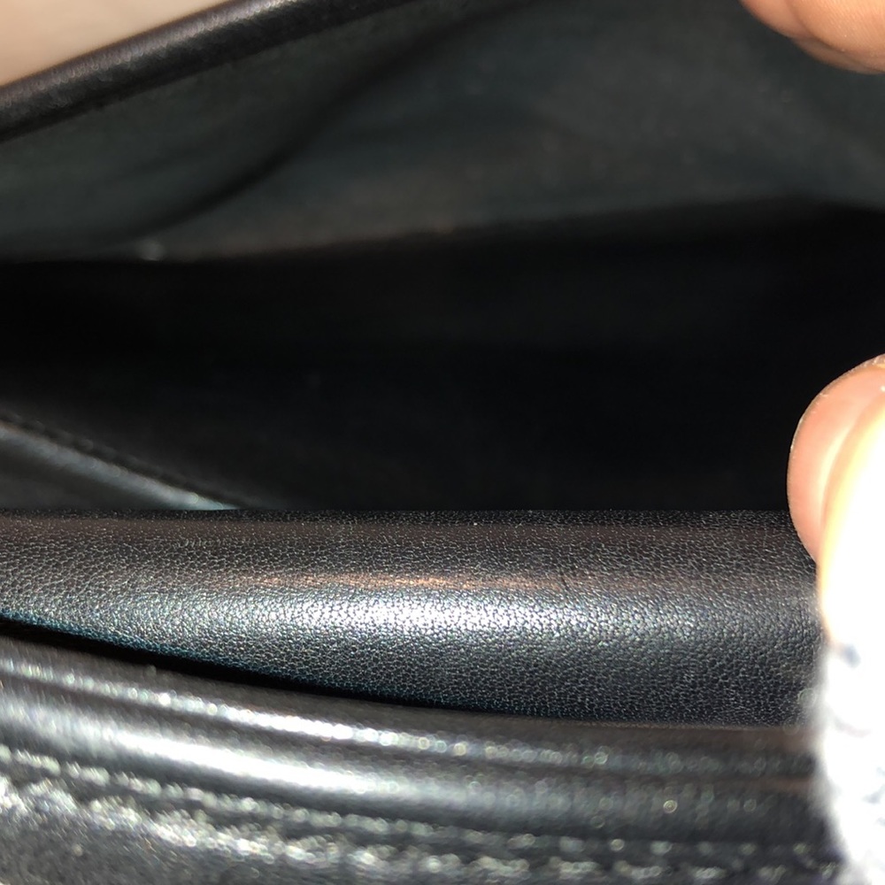 Vintage COACH WILLIS Black Leather Station Turn Lock Crossbody Shoulder Bag - Picture 15 of 15